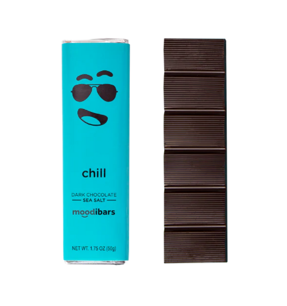 Moodibars Chill - Dark Chocolate Sea Salt Moodibars Chill - Dark Chocolate Sea Salt