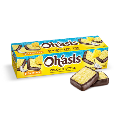 Oh!Asis Piña Colada Coconut Patties - 8 Count