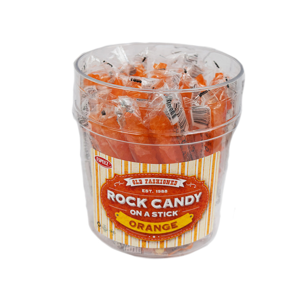 Orange Rock Candy Stick