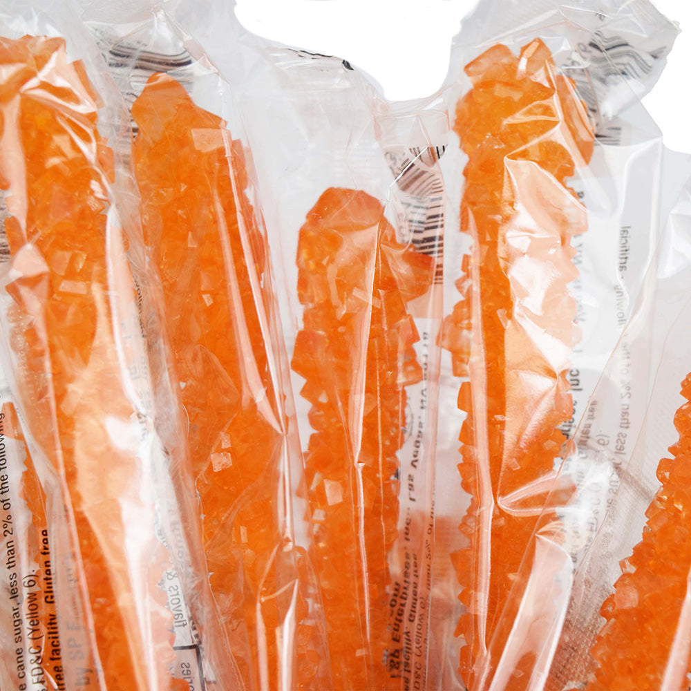 Orange Rock Candy Stick