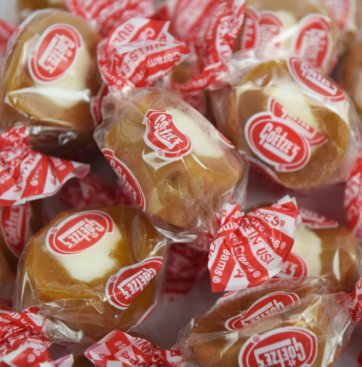 Goetze's: Caramel Creams, 8 oz Bag - M&J Gourmet Goetze's: Caramel Creams, 8 oz Bag - M&J Gourmet