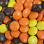 Closeup of Reese's Pieces Peanut Butter Candies