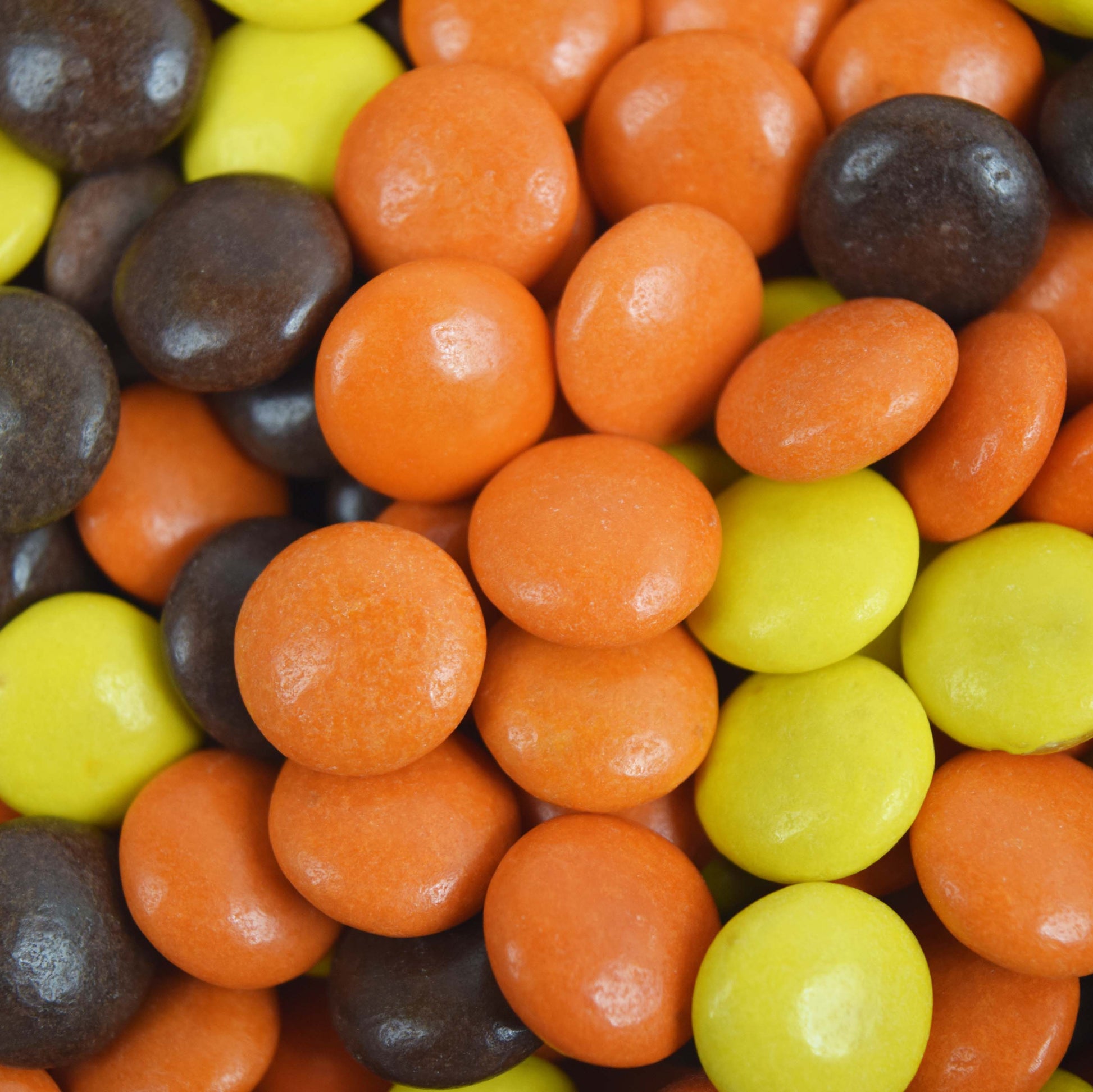 Closeup of Reese's Pieces Peanut Butter Candies