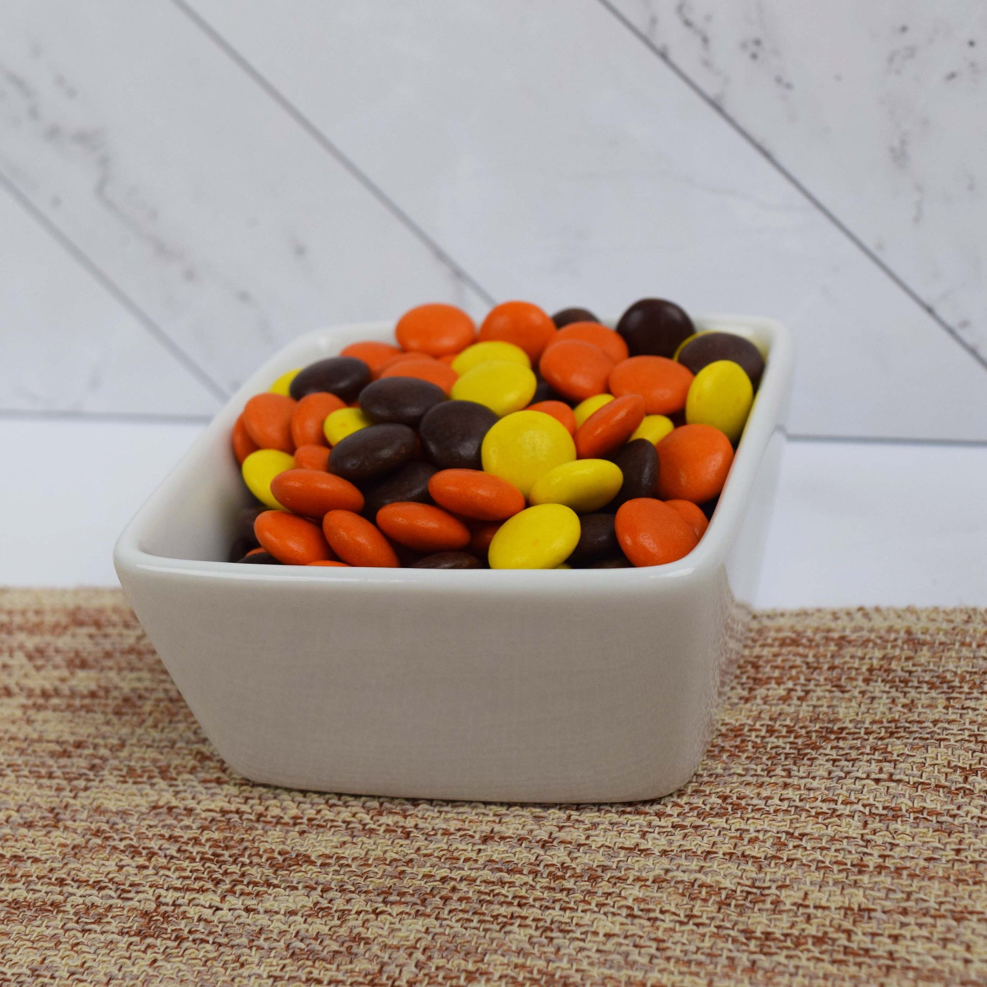 Reese's Pieces Peanut Butter Candies in Bowl
