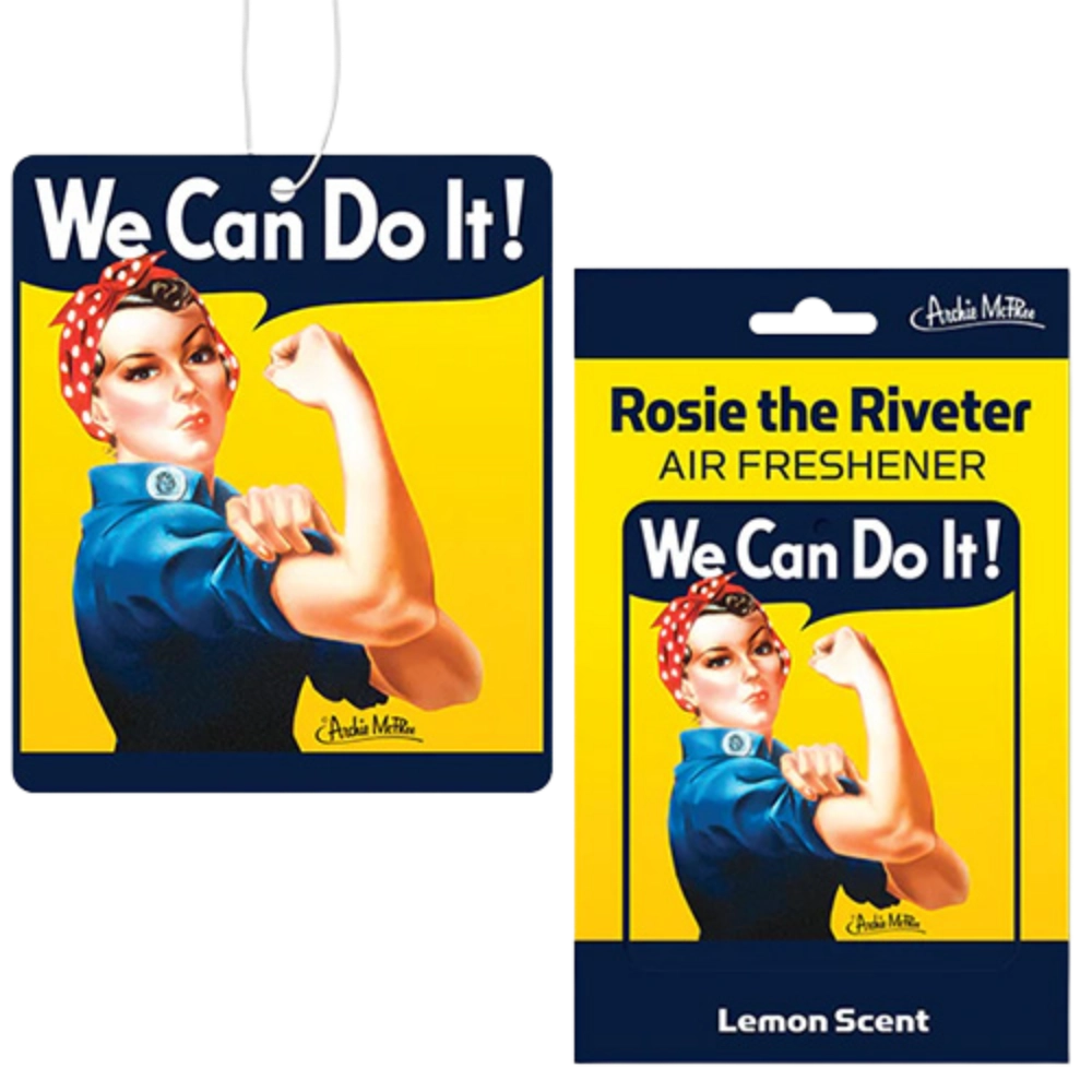 Rosie the Riveter Air Freshener