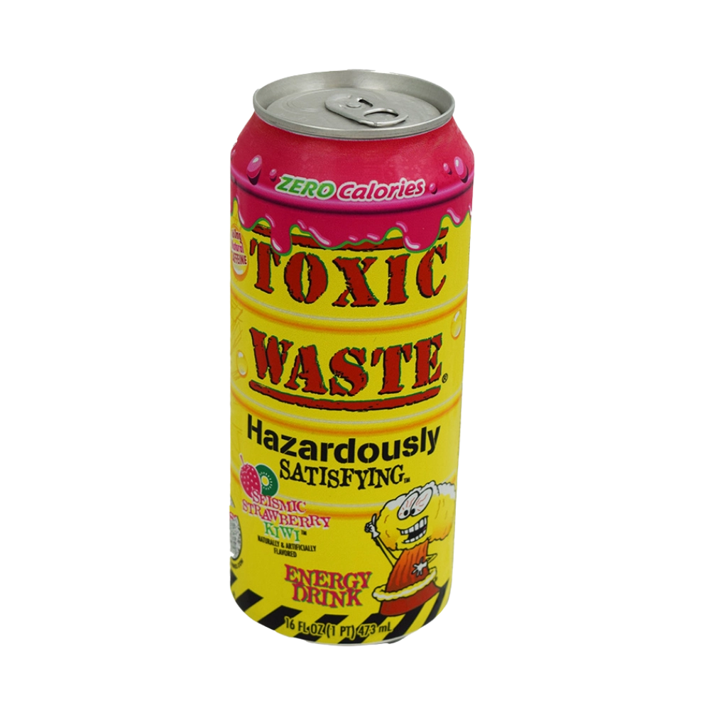 Toxic Waste Seismic Strawberry Kiwi Energy Drink
