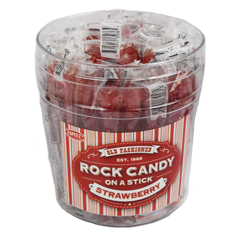  Strawberry Rock Candy Stick