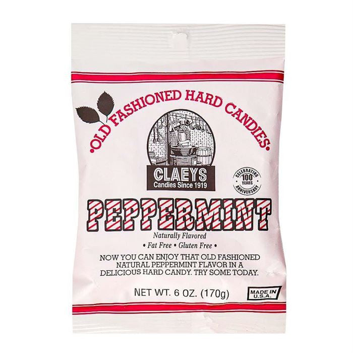 Sweet Maple Candy Claeys Peppermint Drops