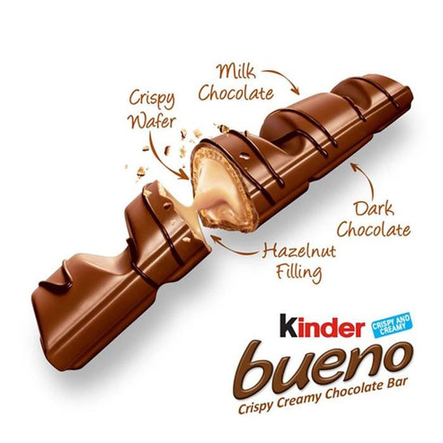 Kinder Bueno Wafer - 1.5 oz – Bulk Candy Store