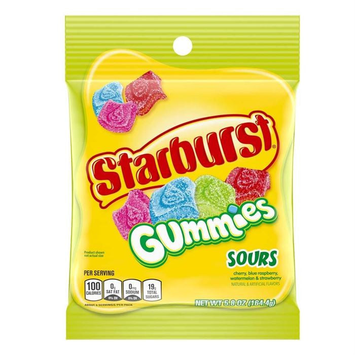 Starburst Gummies Sour