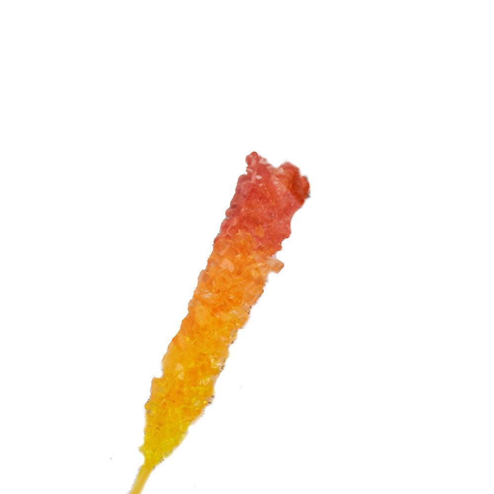 Tie-Dye Orange Rock Candy Stick