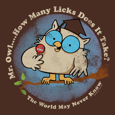 Tootie Pop Mr Owl Vintage T-Shirt