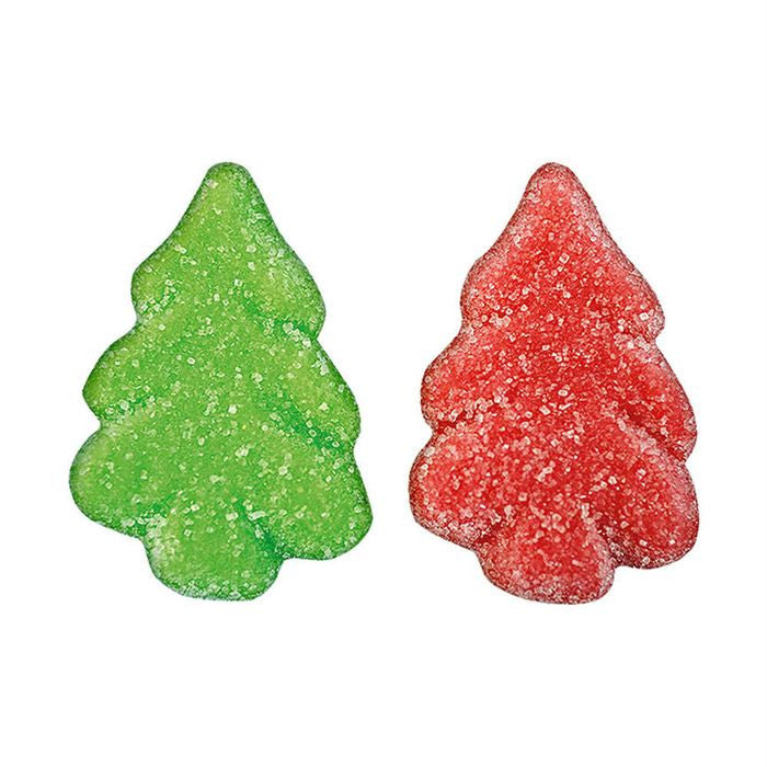 Vidal Candies Gummi Christmas Trees - Red & Green - 1 Lb 