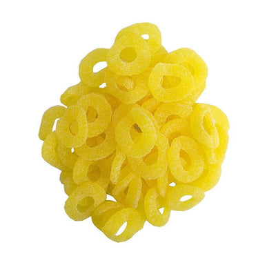 Vidal Candies Gummi Pineapple Rings - 2.2 lb Bag