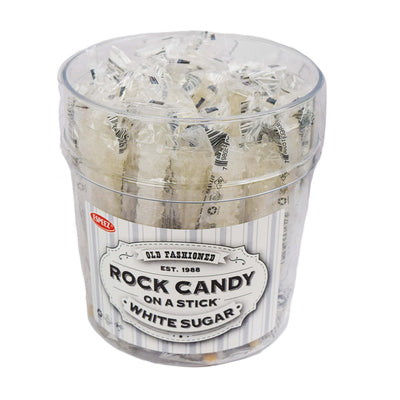 White Sugar Rock Candy Stick