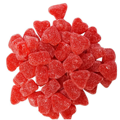 Zachary Confections Cherry Jelly Hearts - 1 Lb