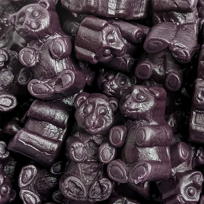 Zachary Confections Juju Black Bears - 1 lb Bag