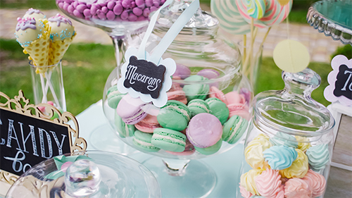 Candy Buffet Kit 10 Plastic Jars Wedding Pick & Mix Sweet Table